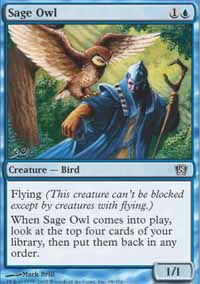 MTG [FR] 8ED 098 HIBOU SAVANT (CREATURE : OISEAU)