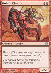 MTG [FR] 8ED 188 CHARIOT GOBELIN (CREATURE : GOBELIN ET GUERRIER)