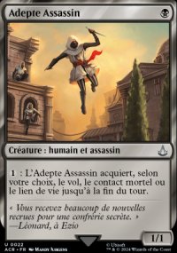 MTG [FR] ACR 022 ADEPTE ASSASSIN 1 (CREATURE : HUMAIN ET ASSASSIN)