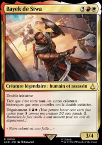 MTG [FR] ACR 050 BAYEK DE SIWA 1 (CREATURE LEGENDAIRE : HUMAIN ET ASSASSIN)