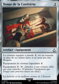MTG [FR] ACR (FOIL) 071 TENUE DE LA CONFRERIE 1 (ARTEFACT : EQUIPEMENT)