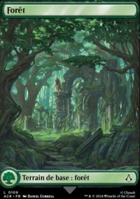 MTG [FR] ACR 109 FORET 1 (TERRAIN DE BASE : FORET)