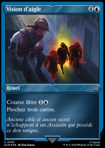 MTG [FR] ACR (FOIL) 190 VISION D'AIGLE 2 (RITUEL)