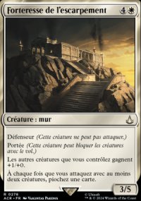 MTG [FR] ACR 278 FORTERESSE DE L’ESCARPEMENT (CREATURE : MUR)