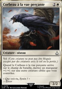 MTG [FR] ACR 279 CORBEAU A LA VUE PERCANTE (CREATURE : OISEAU)