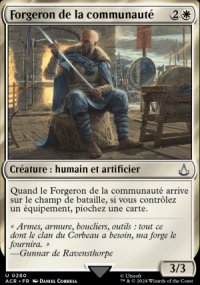 MTG [FR] ACR 280 FORGERON DE LA COMMUNAUTE (CREATURE : HUMAIN ET ARTIFICIER)