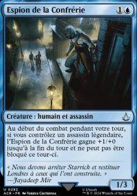 MTG [FR] ACR 282 ESPION DE LA CONFRERIE (CREATURE : HUMAIN ET ASSASSIN)