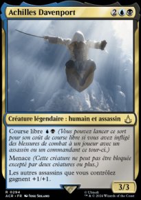 MTG [FR] ACR 294 ACHILLES DAVENPORT (CREATURE LEGENDAIRE : HUMAIN ET ASSASSIN)
