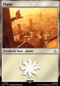 MTG [FR] ACR 302 PLAINE 3 (TERRAIN DE BASE : PLAINE)