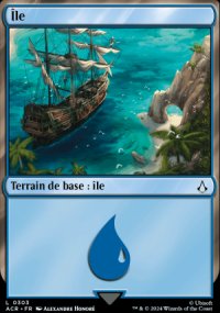 MTG [FR] ACR 303 ÎLE 3 (TERRAIN DE BASE : ILE)