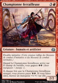 MTG [FR] AER 097 CHAMPIONNE FERRAILLEUSE