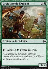 MTG [FR] AER 106 DRUIDESSE DE L'AUVENT