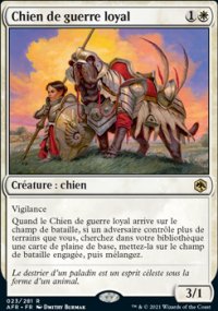 MTG [FR] AFR 0023 CHIEN DE GUERRE LOYAL