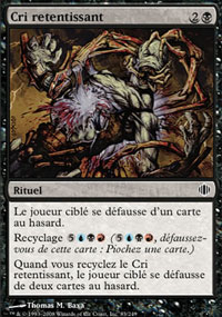 MTG [FR] ALA 083 CRI RETENTISSANT (RITUEL)