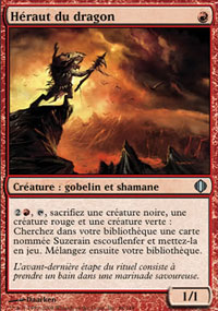 MTG [FR] ALA 098 HERAUT DU DRAGON (CREATURE : GOBELIN ET SHAMANE)