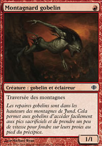 MTG [FR] ALA 102 MONTAGNARD GOBELIN (CREATURE : GOBELIN ET ECLAIREUR)