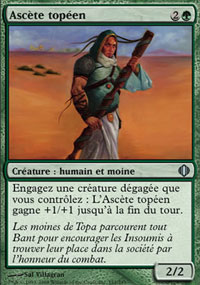 MTG [FR] ALA 151 ASCETE TOPEEN (CREATURE : HUMAIN ET MOINE)