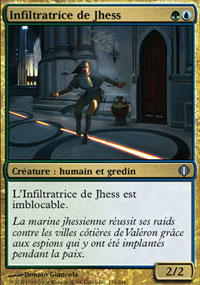 MTG [FR] ALA 174 INFILTRATRICE DE JHESS (CREATURE : HUMAIN ET GREDIN)