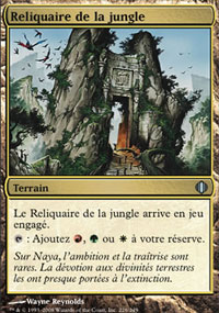 MTG [FR] ALA 226 RELIQUAIRE DE LA JUNGLE (TERRAIN)