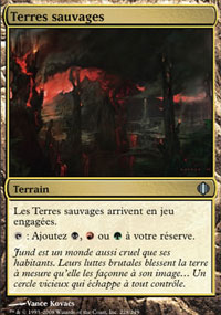MTG [FR] ALA 228 TERRES SAUVAGES (TERRAIN)