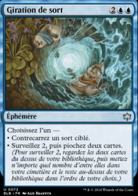 MTG [FR] BLB 0072 GIRATION DE SORT