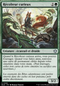 MTG [FR] BLB (FOIL) 0169 RECOLTEUR CURIEUX