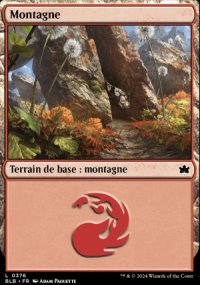 MTG [FR] BLB 0376 MONTAGNE