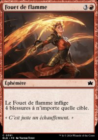 MTG [FR] BLB 0391 FOUET DE FLAMME