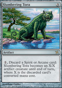 MTG [FR] BOK 161 TORA ENDORMI (ARTEFACT)