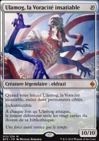 MTG [FR] BZF 0015 ULAMOG, LA VORACITE INSATIABLE (CREATURE LEGENDAIRE : ELDRAZI)