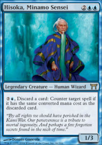 MTG [FR] CHK 066 HISOKA, SENSEI DE MINAMO (CREATURE LEGENDAIRE : HUMAIN ET SORCIER)