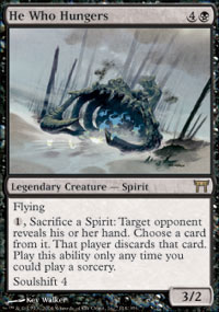 MTG [FR] CHK 114 CELUI QUI A FAIM (CREATURE LEGENDAIRE : ESPRIT)