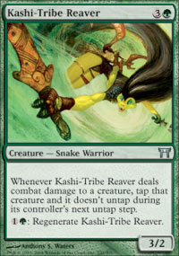 MTG [FR] CHK 221 GUERRIERS DE LA TRIBU KASHI (CREATURE : SERPENT ET GUERRIER)