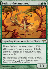 MTG [FR] CHK 242 SHISATO, LA CHASSERESSE (CREATURE LEGENDAIRE : SERPENT ET GUERRIER)