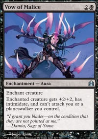 MTG [FR] COM 107 VŒU DE MALICE (ENCHANTEMENT : AURA)