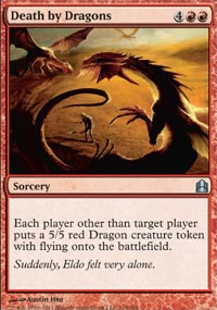 MTG [FR] COM 118 DECES PAR DRAGONS (RITUEL)