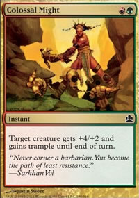 MTG [FR] COM 190 PUISSANCE COLOSSALE (ÉPHEMERE)