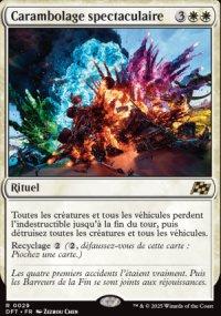 MTG [FR] DFT 029 CARAMBOLAGE SPECTACULAIRE (RITUEL)