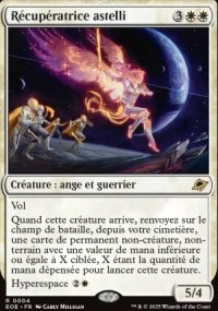 MTG [FR] EOE 004 RECUPERATRICE ASTELLI 1 (CREATURE : ANGE ET GUERRIER)