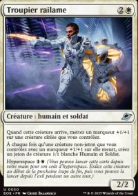 MTG [FR] EOE (FOIL) 030 TROUPIER RAILAME (CREATURE : HUMAIN ET SOLDAT)