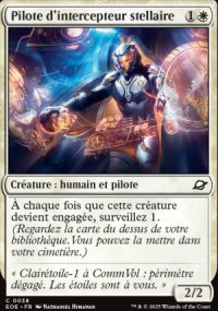 MTG [FR] EOE 038 PILOTE D'INTERCEPTEUR STELLAIRE (CREATURE : HUMAIN ET PILOTE)
