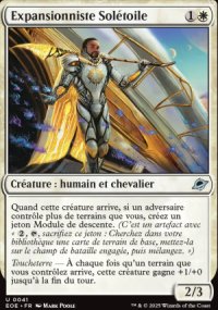 MTG [FR] EOE 041 EXPANSIONNISTE SOLETOILE (CREATURE : HUMAIN ET CHEVALIER)