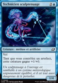MTG [FR] EOE 049 TECHNICIEN SCULPTENUAGE (CREATURE : MEDUSE ET ARTIFICIER)