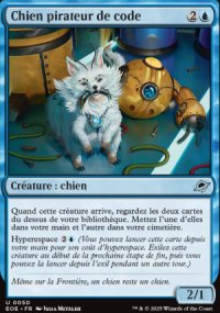 MTG [FR] EOE 050 CHIEN PIRATEUR DE CODE (CREATURE : CHIEN)