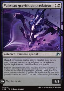 MTG [FR] EOE 101 VAISSEAU GRAVITIQUE PREDATEUR (ARTEFACT : VAISSEAU SPATIAL)