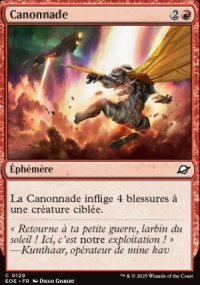 MTG [FR] EOE 129 CANONNADE (ÉPHEMERE)