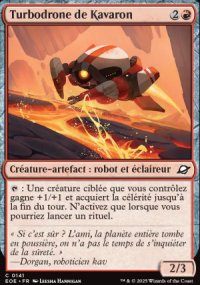 MTG [FR] EOE 141 TURBODRONE DE KAVARON (CREATURE-ARTEFACT : ROBOT ET ECLAIREUR)