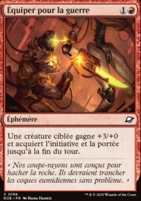 MTG [FR] EOE 156 &Eacute;QUIPER POUR LA GUERRE (&Eacute;PHEMERE)