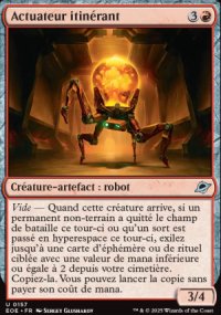 MTG [FR] EOE 157 ACTUATEUR ITINERANT (CREATURE-ARTEFACT : ROBOT)