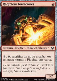 MTG [FR] EOE 160 RECYCLEUR FORESCORIES (CREATURE-ARTEFACT : ROBOT ET ECLAIREUR)